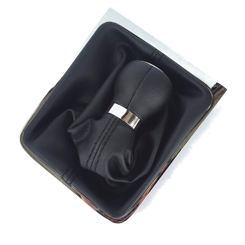 Pomello cambio 5 marce per VW Passat B6 2005-2011 cuffia leva cambio 5 marce - immagine 5