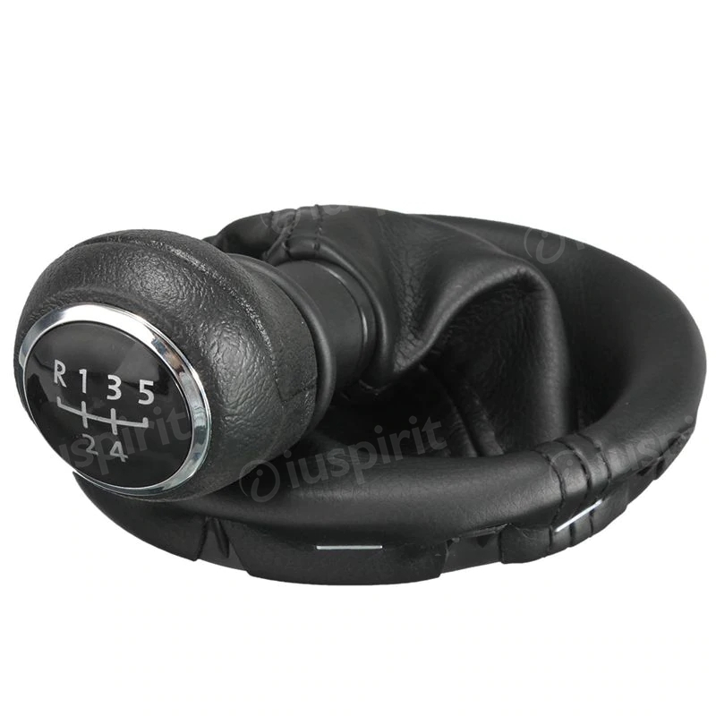 Pomello cambio 5 marce per VW Transporter T5 2003-2011 cuffia leva cambio 5 marce - immagine 3