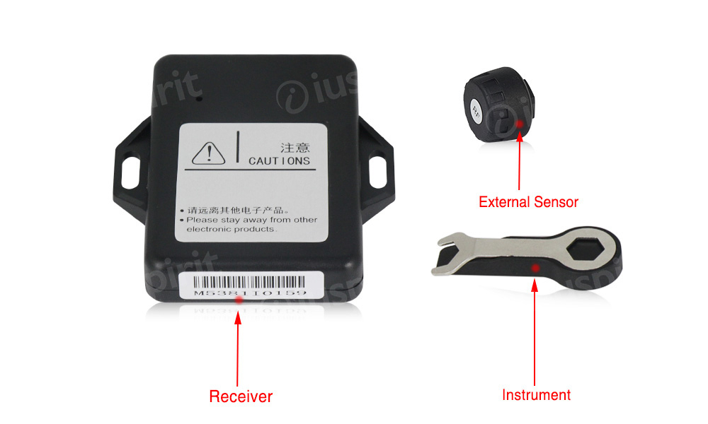 TPMS monitoraggio della pressione degli pneumatici per autoradio ANDROID - immagine 3
