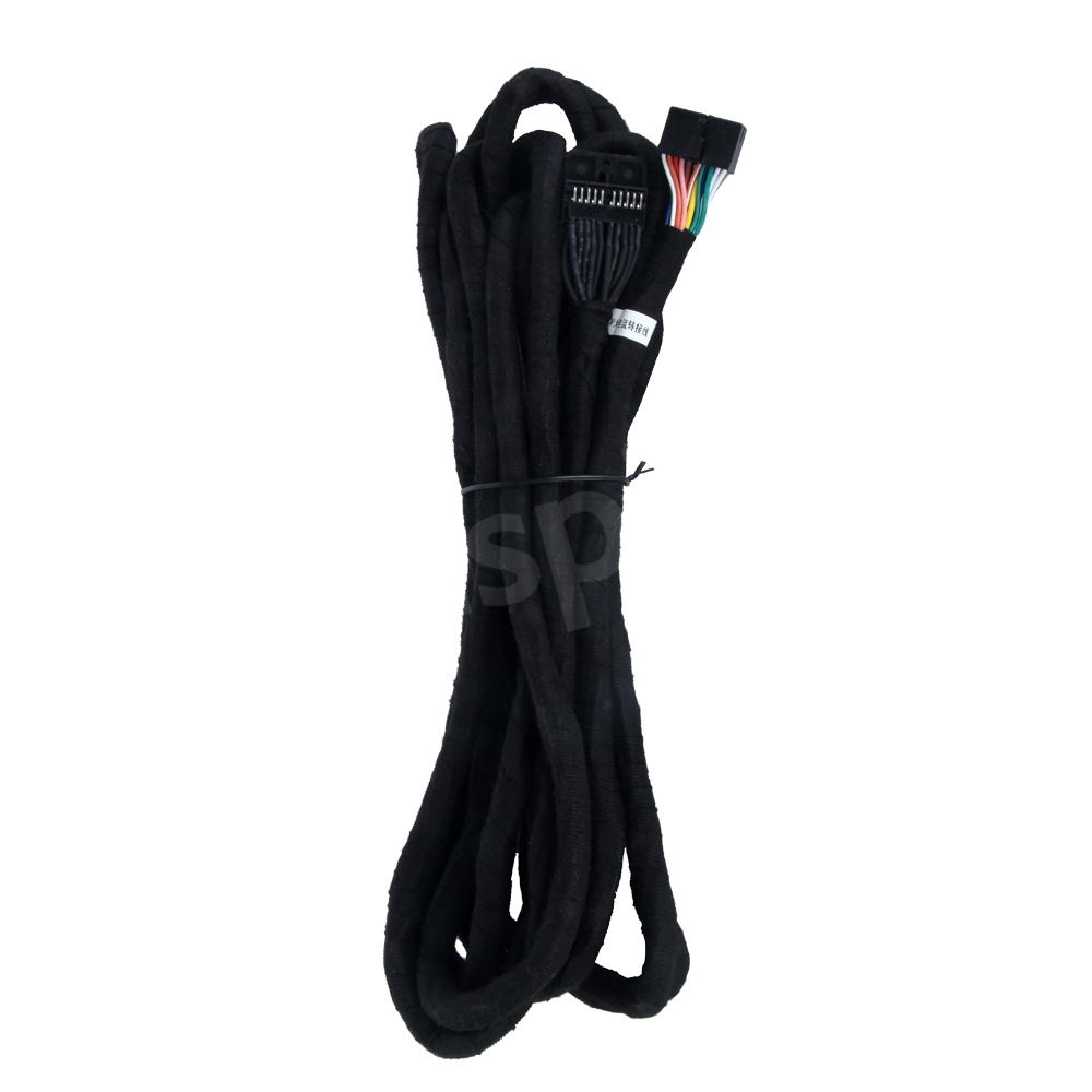 Cavo ISO e cavo antenna per autoradio per le vetture BMW e Mercedes con la fibra ottica o navigatore originale - immagine 2