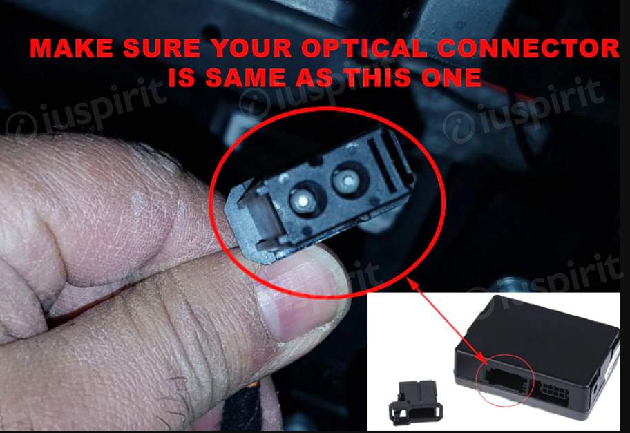 CAN-BUS decoder fibra ottica per Mercedes SLK Classe CLS Classe E Classe S/SL Classe CL - immagine 5