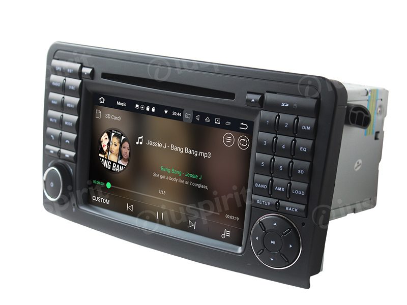 ANDROID autoradio 2 DIN navigatore per Mercedes classe R W251 R280 R300 R320 R350 R500 R63 AMG 2006-2012 GPS DVD WI-FI Bluetooth MirrorLink - immagine 4