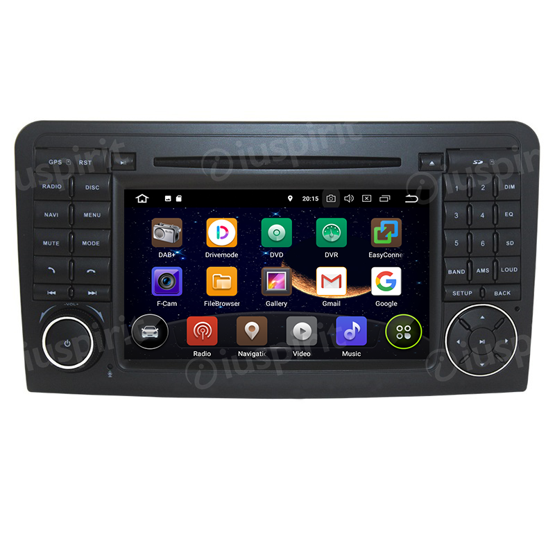 ANDROID autoradio 2 DIN navigatore per Mercedes classe R W251 R280 R300 R320 R350 R500 R63 AMG 2006-2012 GPS DVD WI-FI Bluetooth MirrorLink - immagine 8