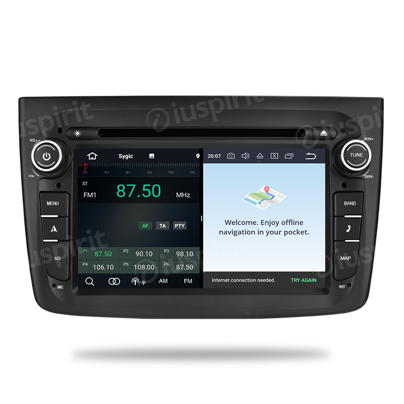 ANDROID car radio navigator for Alfa Romeo Mito 2008-2014 CarPlay Android Auto GPS DVD WI-FI Bluetooth MirrorLink - Image 4