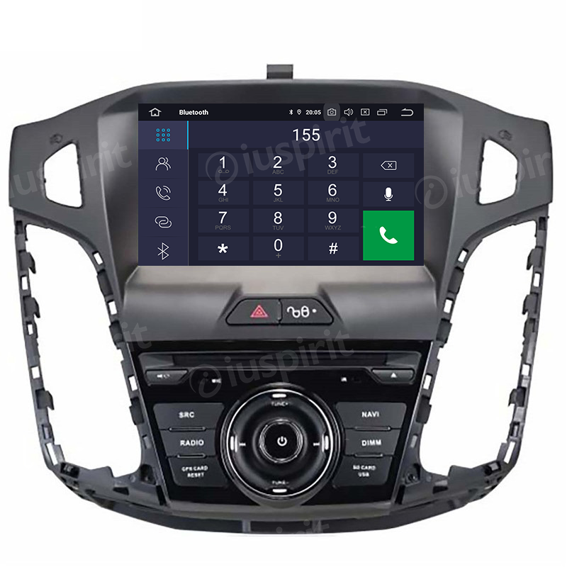 ANDROID autoradio navigatore per Ford Focus 2011-2015 GPS DVD WI-FI Bluetooth MirrorLink