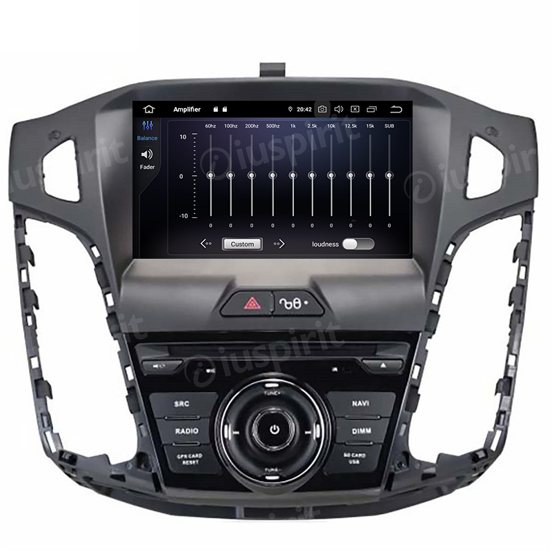 ANDROID autoradio navigatore per Ford Focus 2011-2015 GPS DVD WI-FI Bluetooth MirrorLink - immagine 6