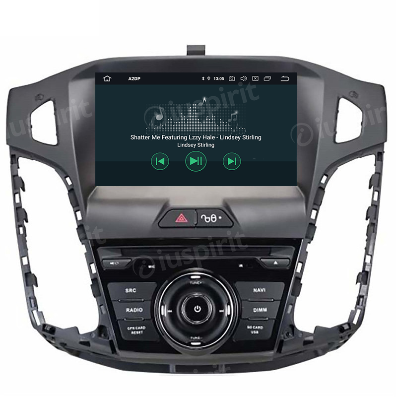 ANDROID autoradio navigatore per Ford Focus 2011-2015 GPS DVD WI-FI Bluetooth MirrorLink - immagine 7