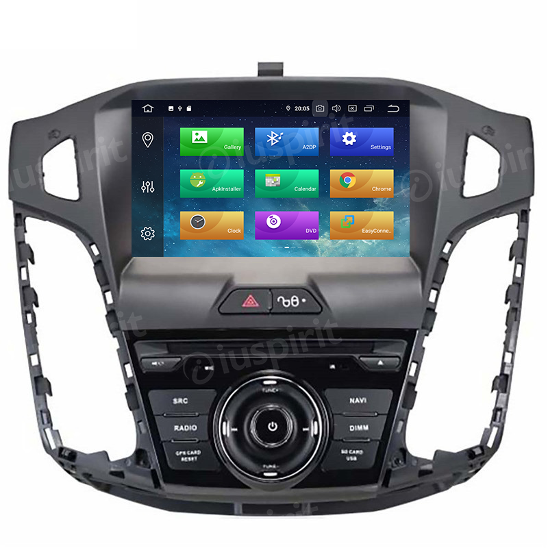 ANDROID autoradio navigatore per Ford Focus 2011-2015 GPS DVD WI-FI Bluetooth MirrorLink - immagine 10