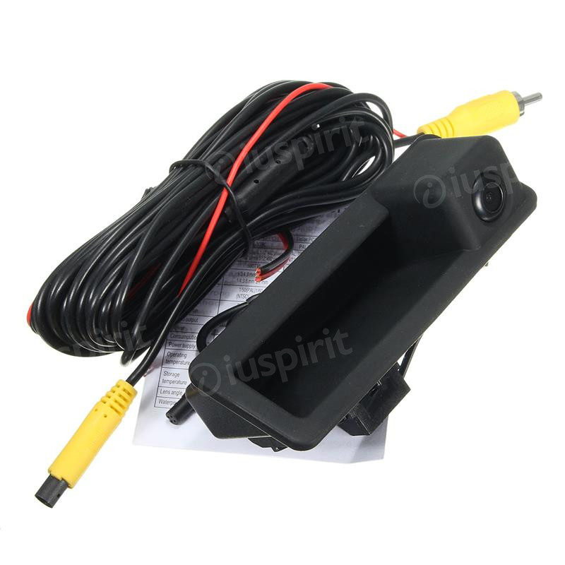 Telecamera retromarcia specifica maniglia per BMW E82/E88/E84/E90/E91/E92/E93/E60/E61/E70/E71/E72/E53/X5/X1 retrocamera - immagine 4