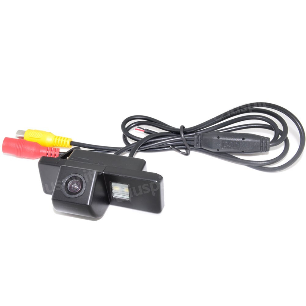 Telecamera retromarcia per Nissan Qashqai X-Trail Juke Citroen C4 C5 Peugeot 307 retrocamera specifica luce targa - immagine 2