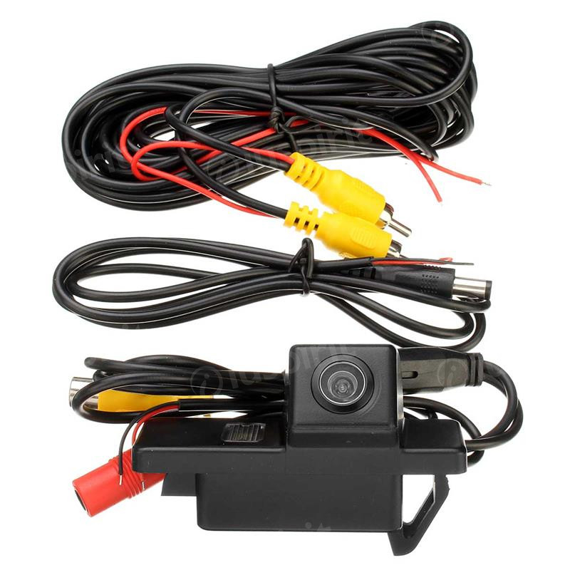 Telecamera retromarcia per Nissan Qashqai X-Trail Juke Citroen C4 C5 Peugeot 307 retrocamera specifica luce targa - immagine 3