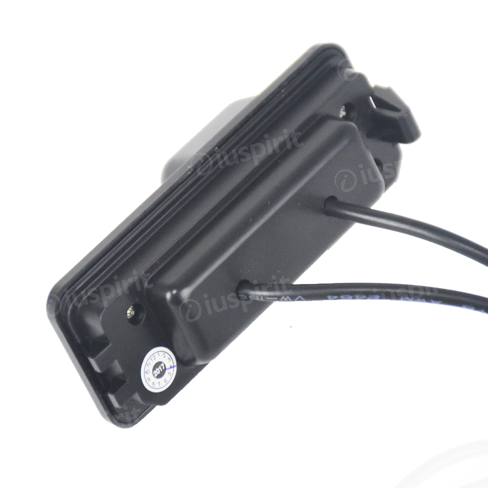 Telecamera retromarcia per Golf 5, Golf 6, Polo, Passat, Seat Leon/Altea retrocamera specifica luce targa - immagine 4