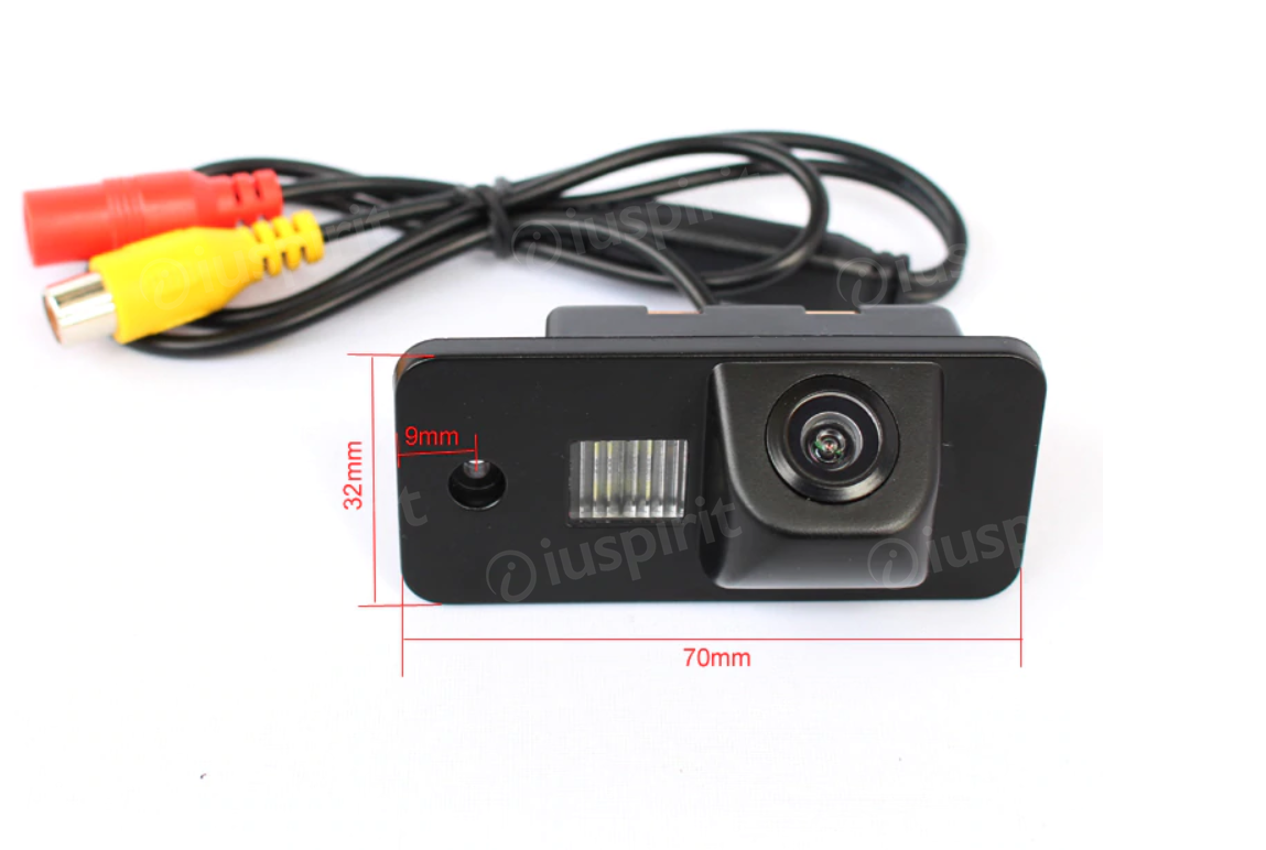 Telecamera retromarcia per Audi A3 A4 A5 A6 A8 Q7 S4 RS4 S5 Cabrio retrocamera specifica luce targa - immagine 6