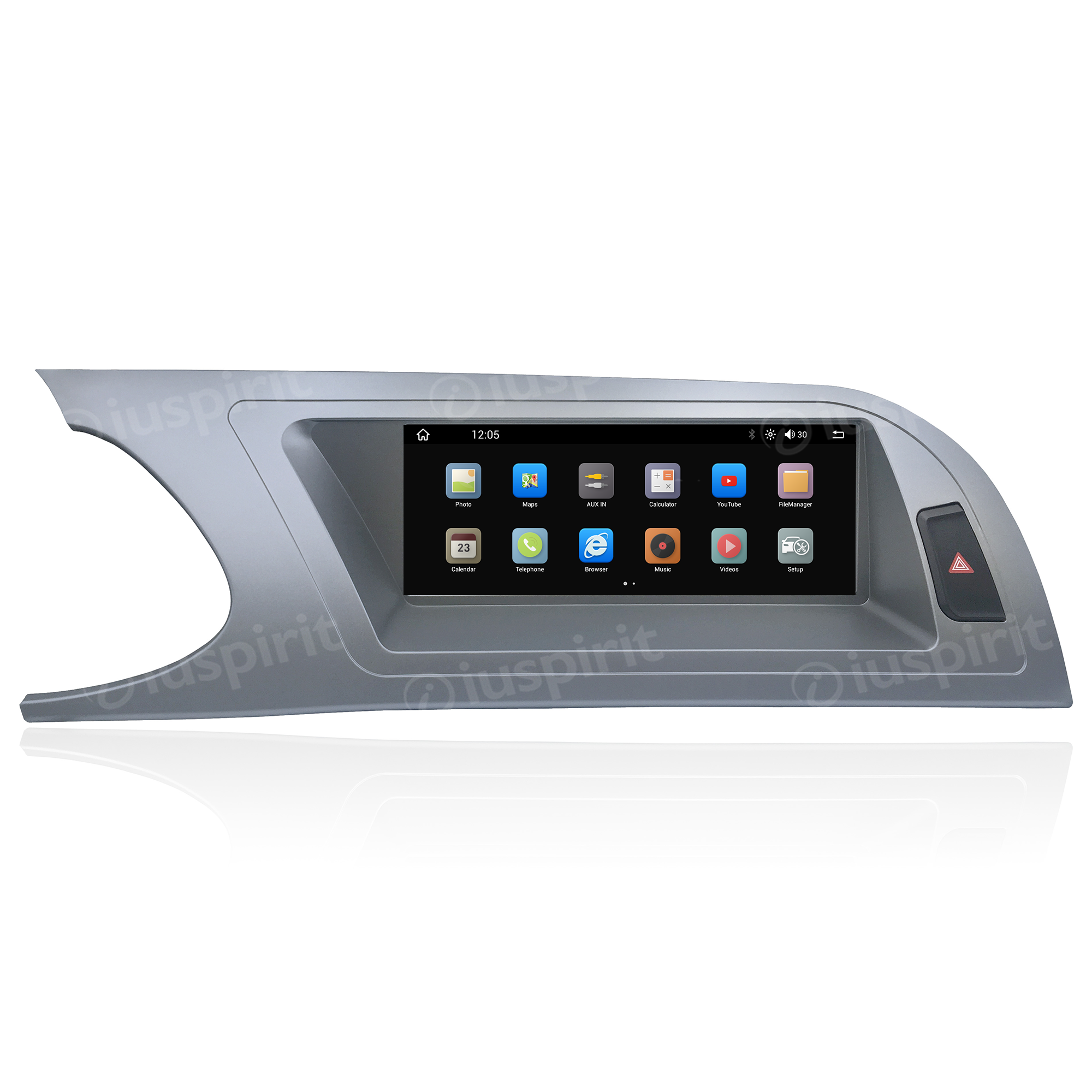 ANDROID navigatore per Audi A4 RS4 8K B8 8T 4L 2008-2012 CarPlay Android Auto 8.8 pollici GPS WI-FI Bluetooth Octa Core 8GB RAM 64GB ROM 4G LTE - immagine 2