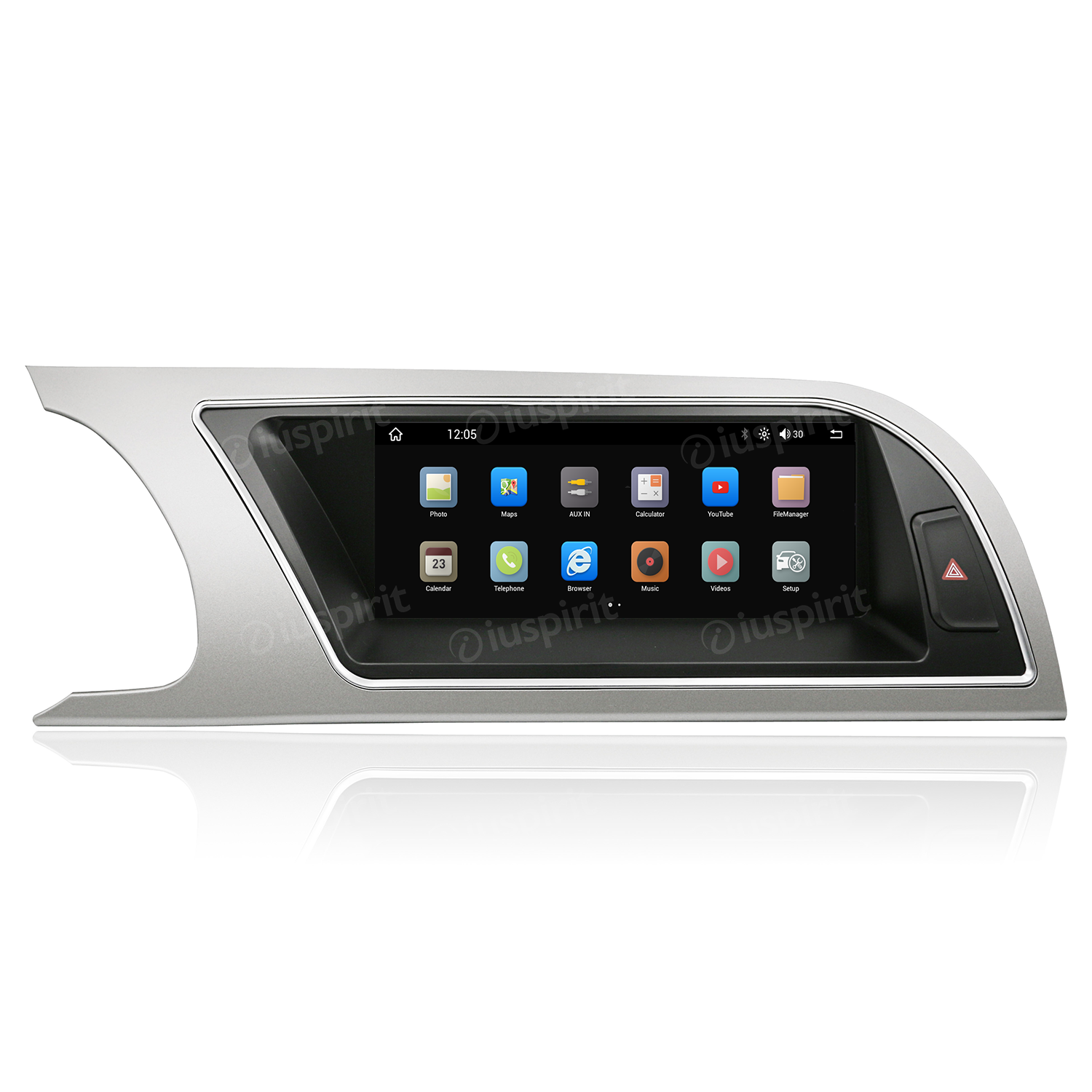 ANDROID navigatore per Audi A5 2009-2016 8.8 pollici GPS WI-FI Bluetooth Octa Core 8GB RAM 64GB ROM 4G LTE - immagine 2