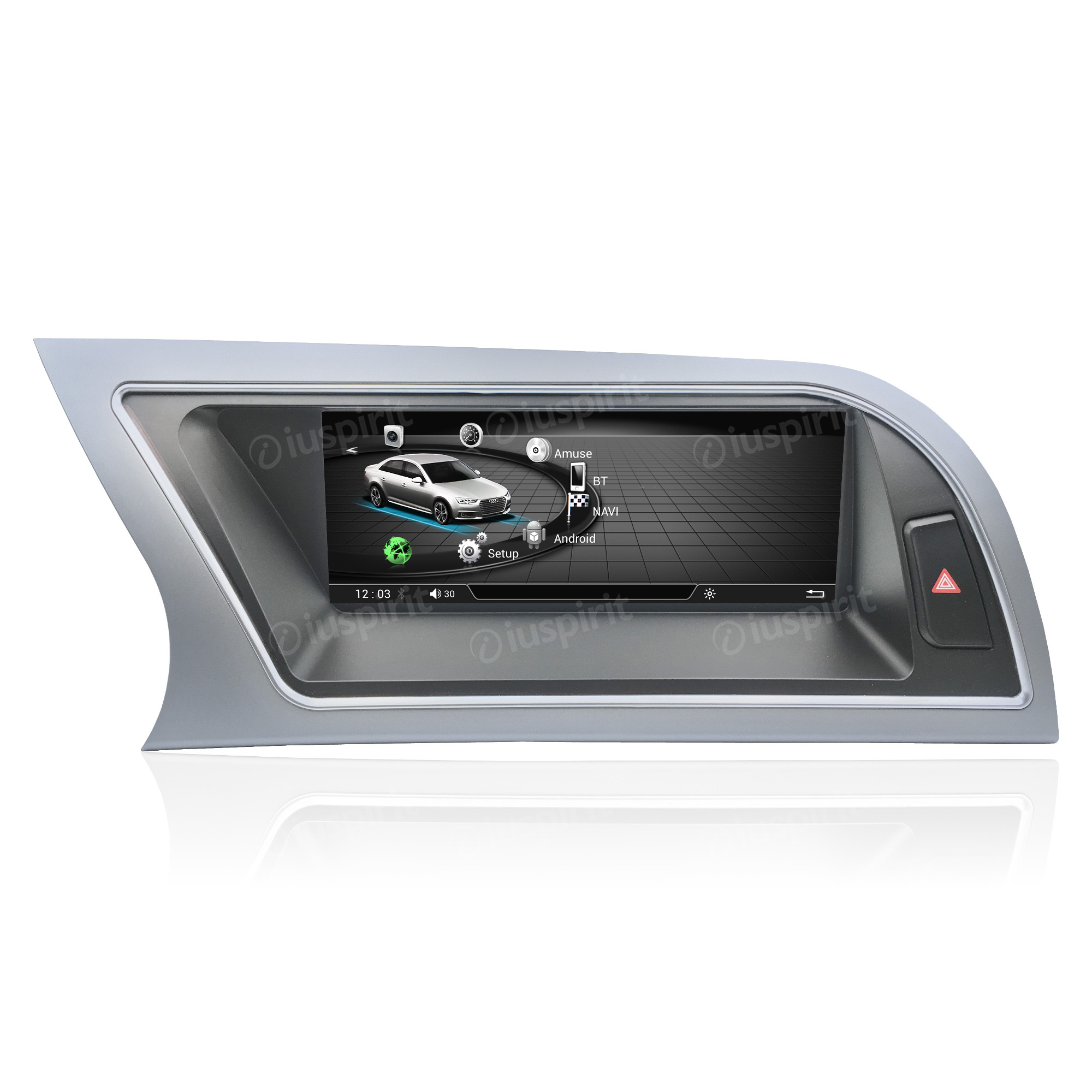 ANDROID navigatore per Audi A4 RS4 8K B8 8T 4L 2013-2016 MMI 3G CarPlay Android Auto 8.8 pollici GPS WI-FI Bluetooth Octa Core 8GB RAM 64GB ROM 4G LTE