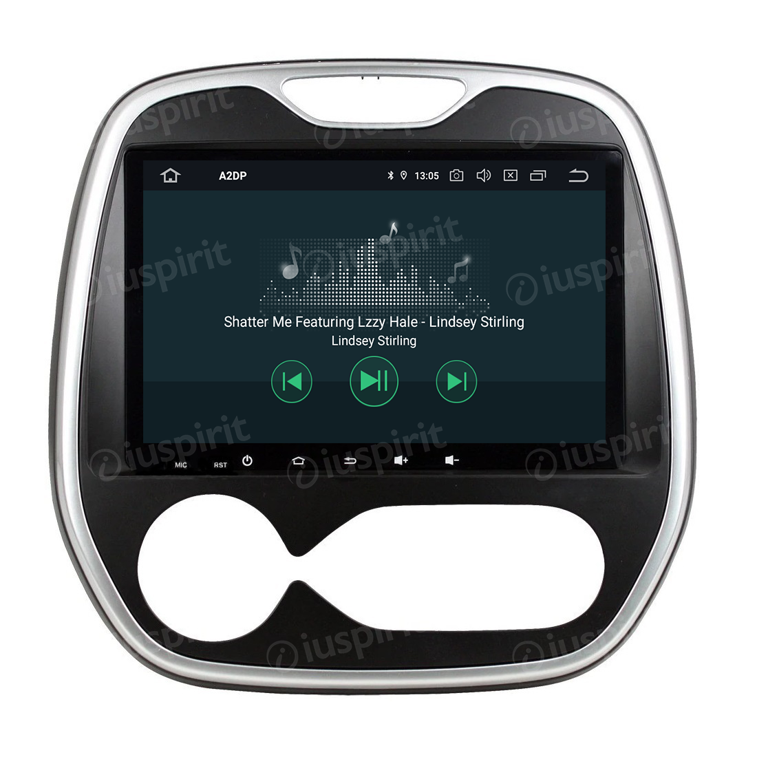 ANDROID autoradio navigatore per Renault Captur, Renault Clio, Samsung QM3 AUTOMATICO UN/C 2011-2016 GPS WI-FI Bluetooth MirrorLink - immagine 7