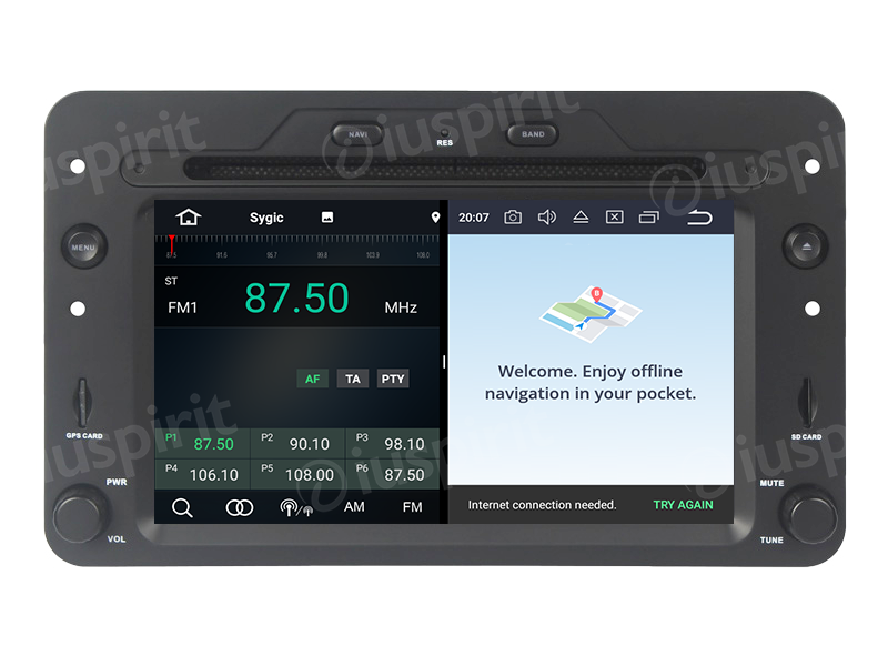 ANDROID car radio navigator for Alfa Romeo 159 Alfa Romeo Spider Alfa Romeo Brera GPS DVD WI-FI Bluetooth MirrorLink - Image 5