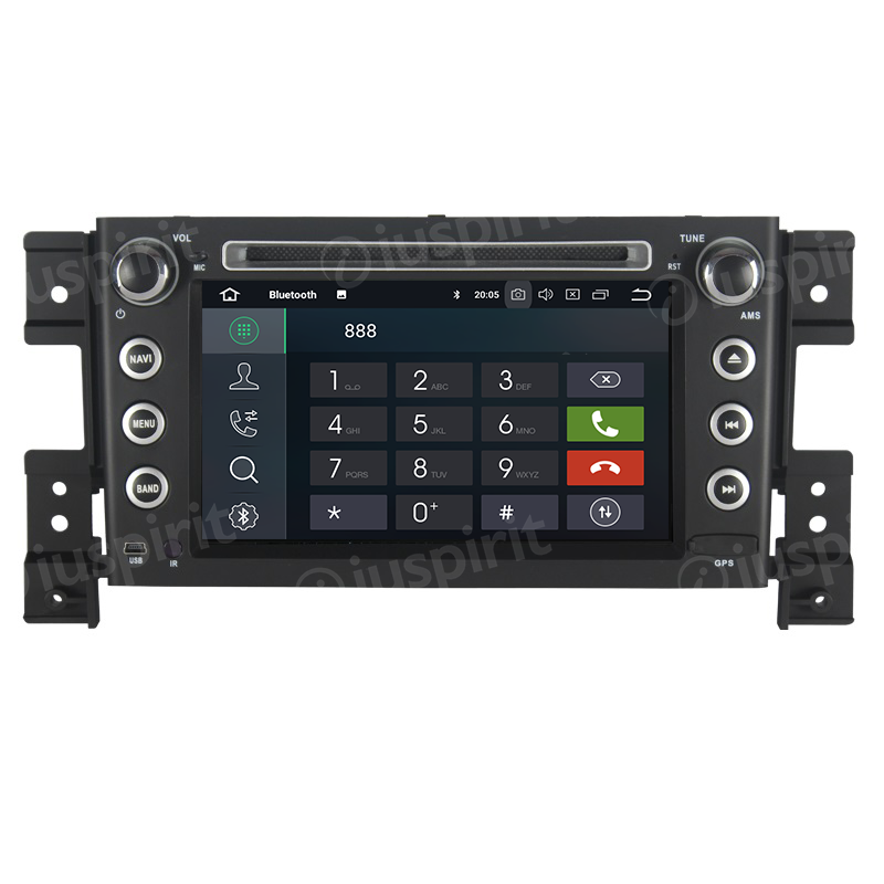 ANDROID autoradio navigatore per Suzuki Grand Vitara 2006-2012 GPS DVD WI-FI Bluetooth MirrorLink - immagine 2