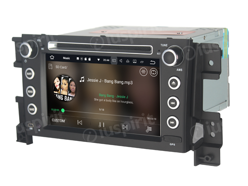 ANDROID autoradio navigatore per Suzuki Grand Vitara 2006-2012 GPS DVD WI-FI Bluetooth MirrorLink - immagine 4