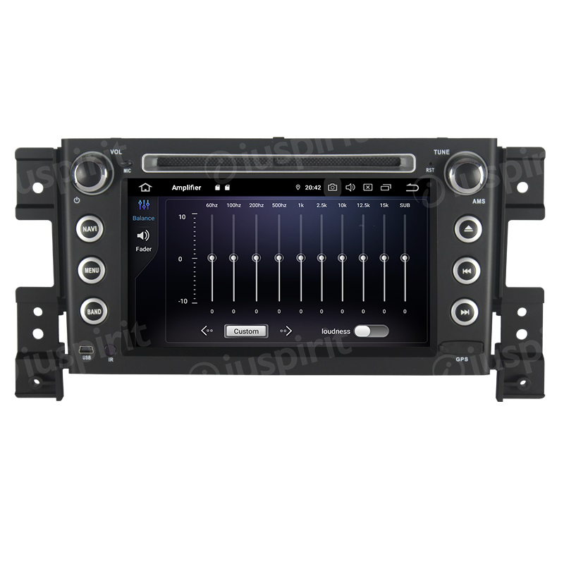 ANDROID autoradio navigatore per Suzuki Grand Vitara 2006-2012 GPS DVD WI-FI Bluetooth MirrorLink - immagine 7