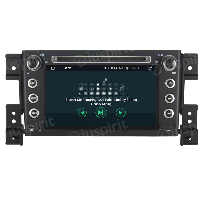 ANDROID autoradio navigatore per Suzuki Grand Vitara 2006-2012 GPS DVD WI-FI Bluetooth MirrorLink - immagine 8