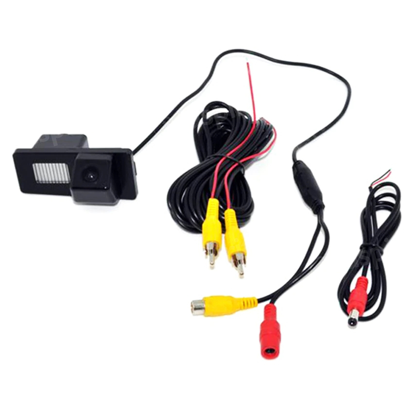 Telecamera retromarcia per SsangYong Kyron Rexton Korando Actyon retrocamera specifica luce targa - immagine 4