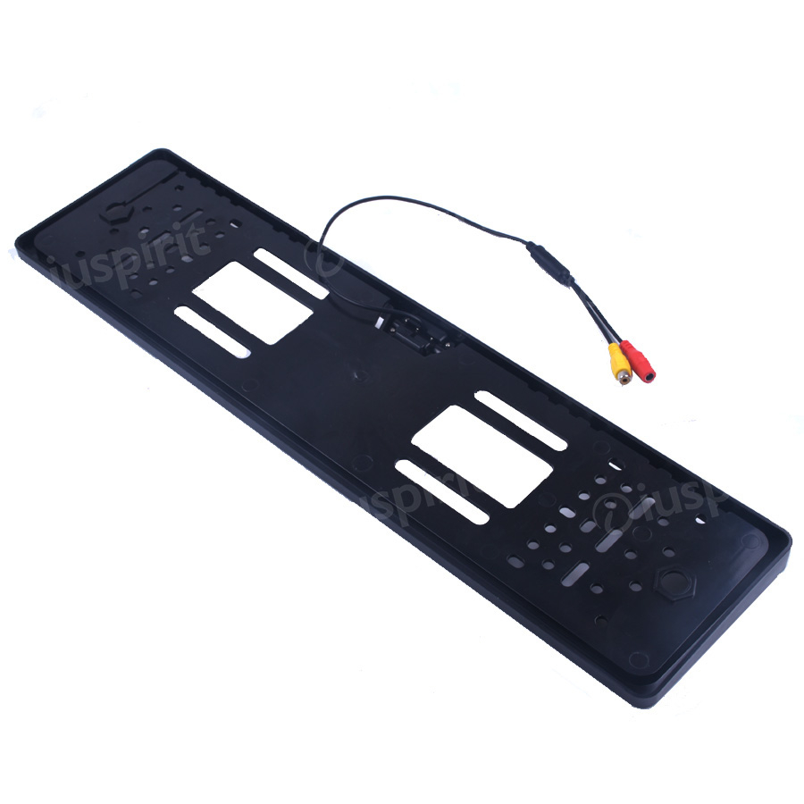 Telecamera retromarcia porta targa auto universale, telecamera posteriore auto porta targa - immagine 3