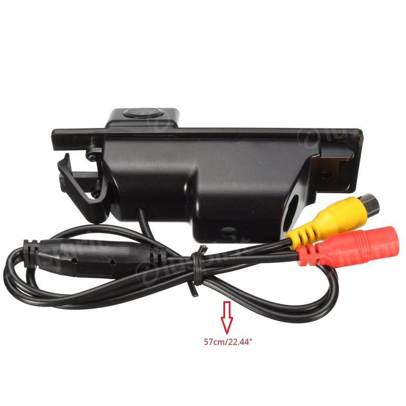 Telecamera retromarcia specifica per Opel Astra Combo Insignia Meriva Fiat Doblo retrocamera specifica luce targa - immagine 3