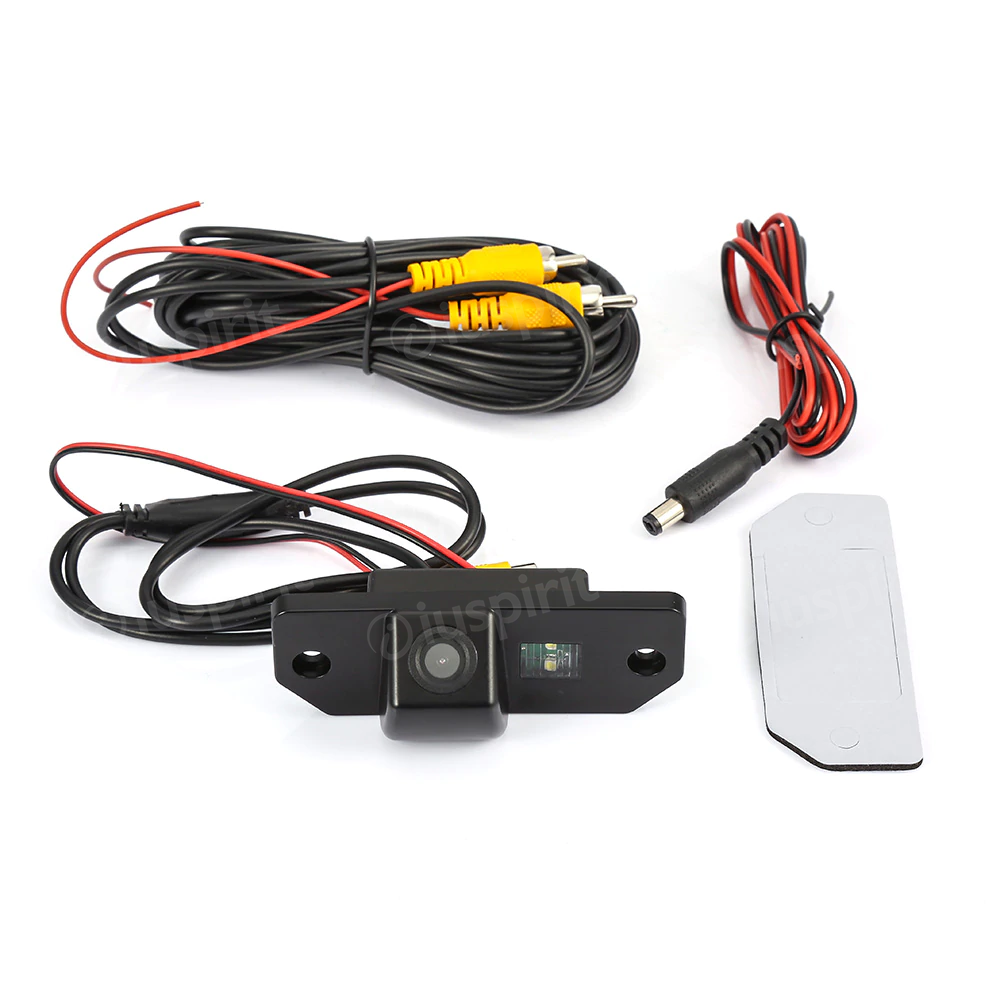 Telecamera retromarcia specifica per Ford Focus Mondeo C-Max S-Max Fiesta retrocamera specifica luce targa - immagine 6