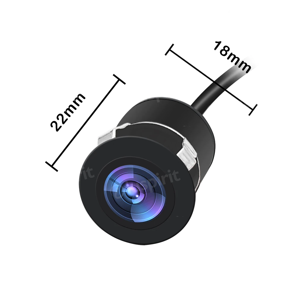 Telecamera retromarcia auto universale, telecamera posteriore auto, retrocamera auto universale - immagine 3