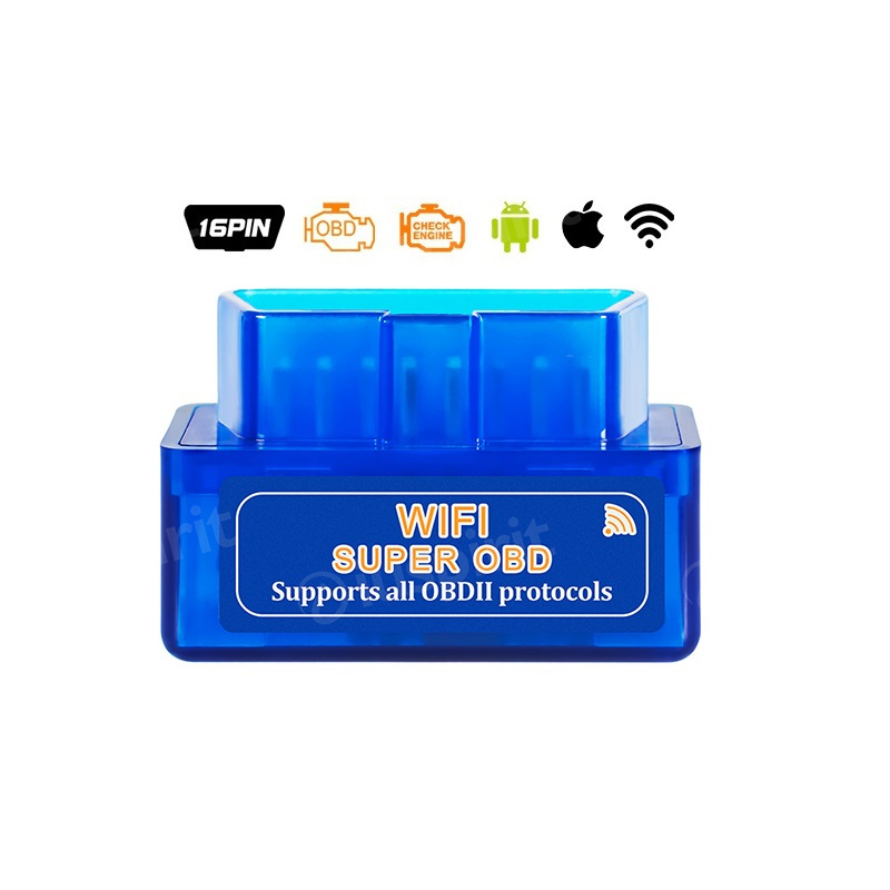 Strumento di Diagnostica Auto Wi-Fi OBD2 ELM 327 scanner OBD 2 V1.5 Wi-Fi Android iOS