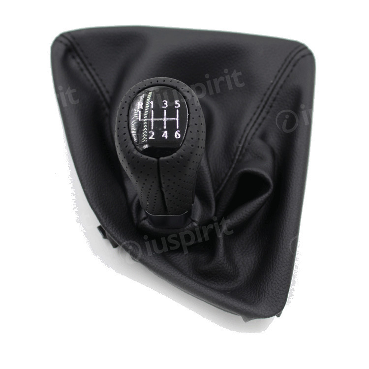 Pomello cambio 6 marce per BMW Serie 1 E81 E82 E87 E88 cuffia leva cambio 6 marce