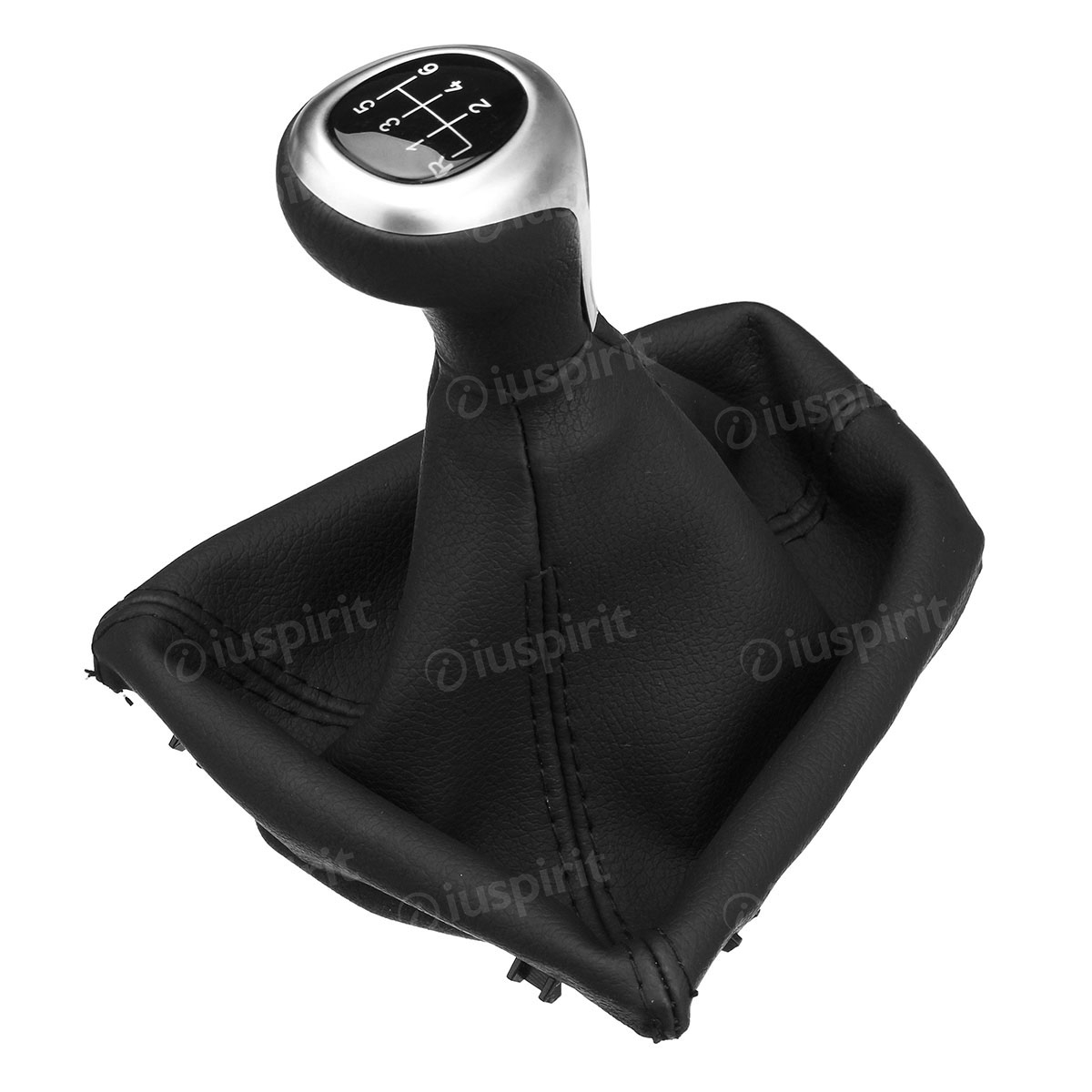 Pomello cambio 6 marce per BMW Serie 1 F20 F21 2011-2016 cuffia leva cambio 6 marce - immagine 2