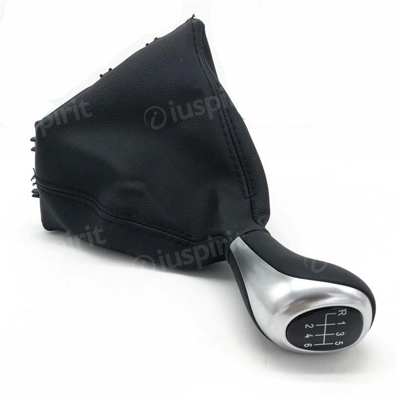 Pomello cambio 6 marce per BMW Serie 1 F20 F21 2011-2016 cuffia leva cambio 6 marce - immagine 3
