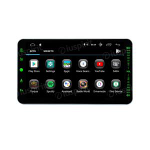 ANDROID autoradio 1 DIN navigatore universale 10.1 pollici Car Play Android Auto GPS USB SD WI-FI Bluetooth Mirrorlink