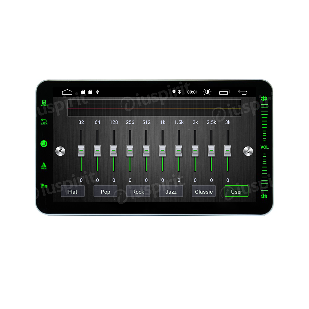 ANDROID autoradio 1 DIN navigatore universale 10.1 pollici Car Play Android Auto GPS USB SD WI-FI Bluetooth Mirrorlink - immagine 5