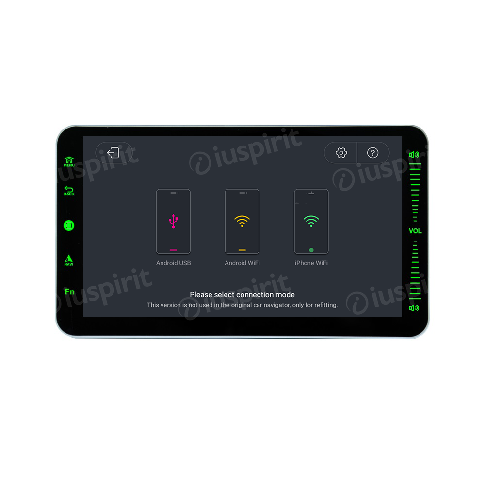 ANDROID autoradio 1 DIN navigatore universale 10.1 pollici Car Play Android Auto GPS USB SD WI-FI Bluetooth Mirrorlink - immagine 6