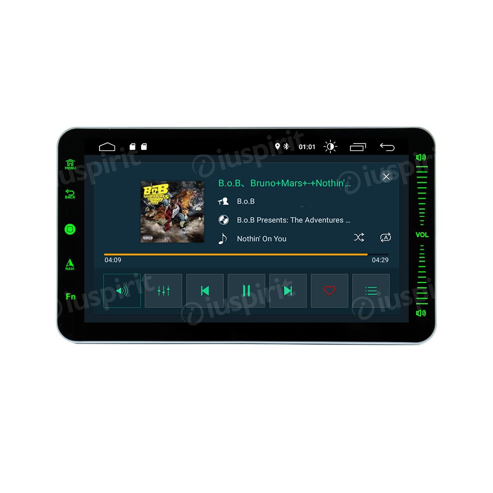 ANDROID autoradio 1 DIN navigatore universale 10.1 pollici Car Play Android Auto GPS USB SD WI-FI Bluetooth Mirrorlink - immagine 7
