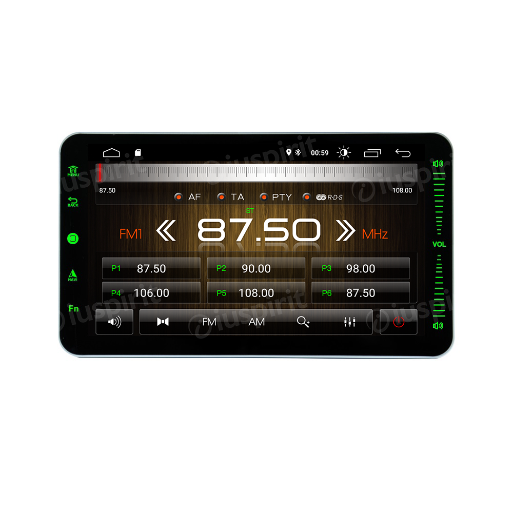 ANDROID autoradio 1 DIN navigatore universale 10.1 pollici Car Play Android Auto GPS USB SD WI-FI Bluetooth Mirrorlink - immagine 8