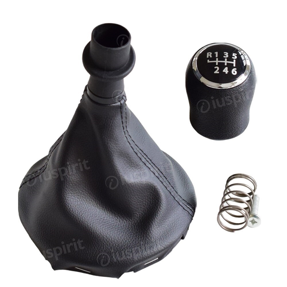 6-speed gear shift knob for VW Transporter T5 2003-2011 6-speed gear shift lever boot