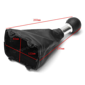 Gear shift knob 5-speed for Audi A3 2001-2007 gear shift lever with black stitching