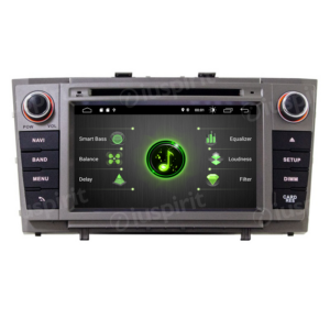 ANDROID autoradio 2 DIN navigatore per Toyota Avensis 2009-2014 GPS DVD USB WI-FI Bluetooth Mirrorlink