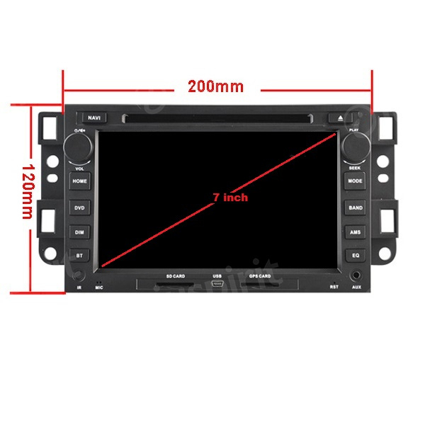 ANDROID autoradio 2 DIN navigatore per Chevrolet Captiva Epica Tosca Aveo Lova Kalos Matiz GPS DVD USB WI-FI Bluetooth Mirrorlink - immagine 5