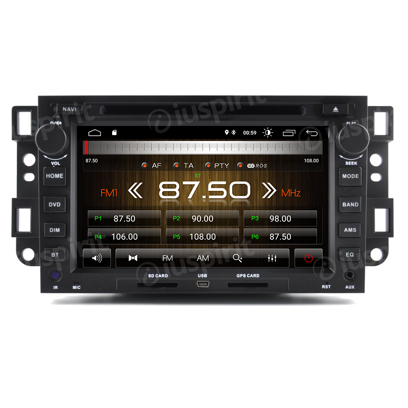 ANDROID autoradio 2 DIN navigatore per Chevrolet Captiva Epica Tosca Aveo Lova Kalos Matiz GPS DVD USB WI-FI Bluetooth Mirrorlink - immagine 8