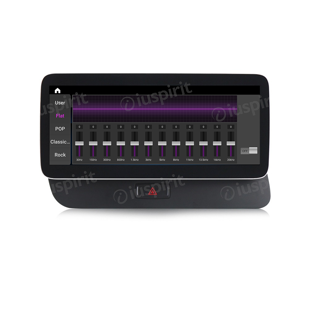 ANDROID navigatore per Audi Q5 2009-2017 10.25 pollici CarPlay Android Auto Bluetooth GPS WI-FI - immagine 6