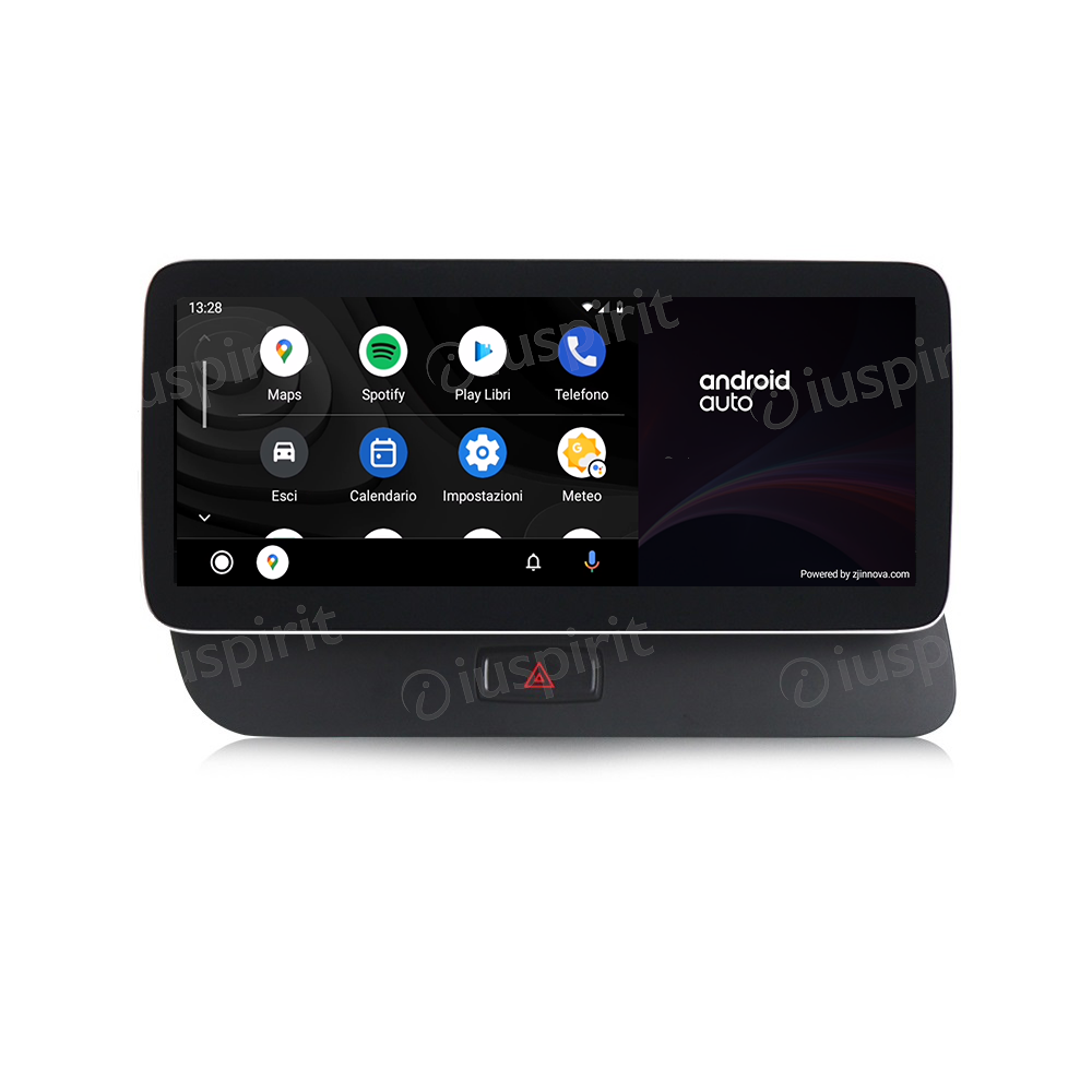 ANDROID navigatore per Audi Q5 2009-2017 10.25 pollici CarPlay Android Auto Bluetooth GPS WI-FI - immagine 8