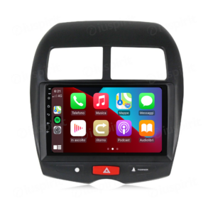 ANDROID autoradio navigatore per Mitsubishi ASX Peugeot 4008 Citroen C4 Aircross CarPlay Android Auto GPS USB WI-FI Bluetooth 4G LTE