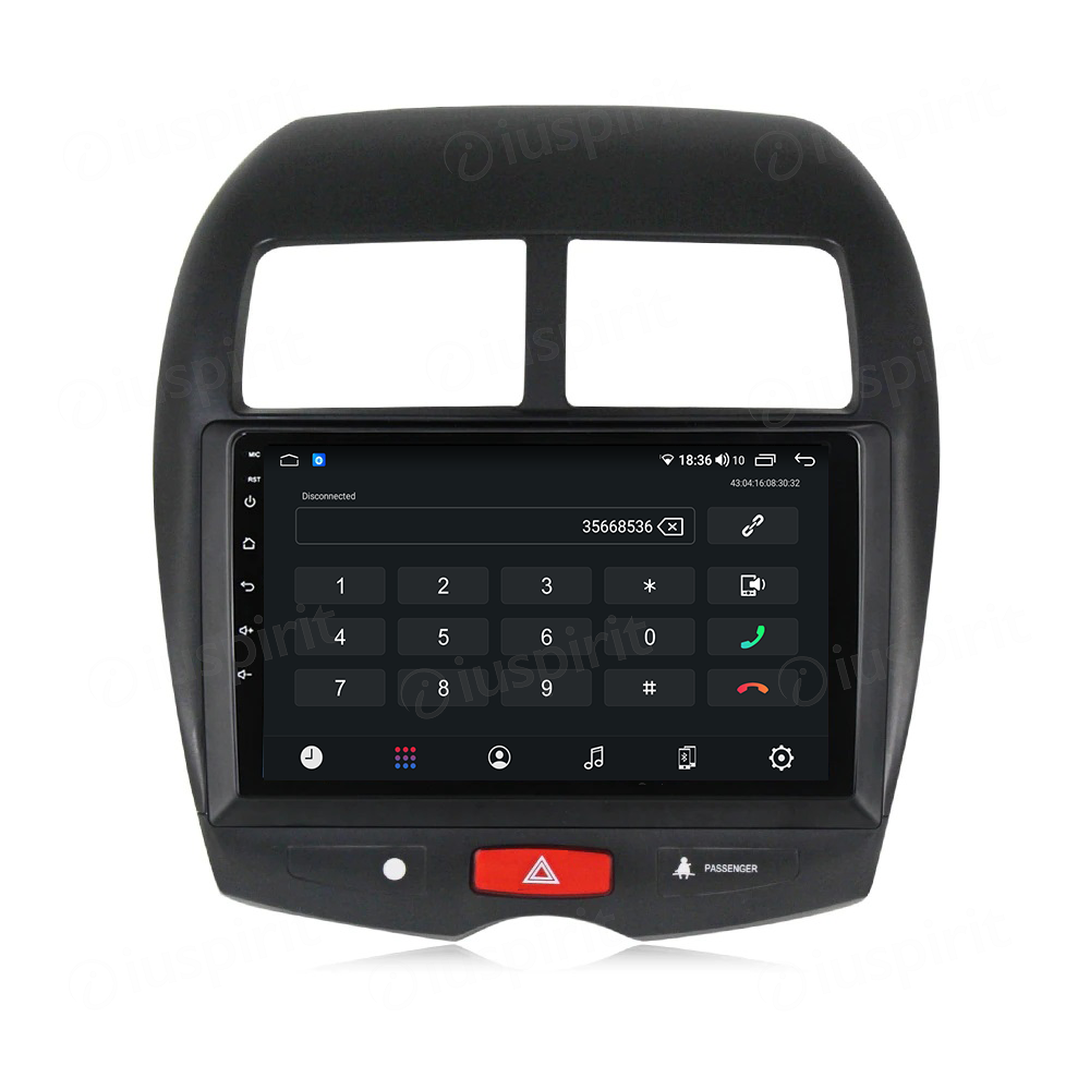 ANDROID autoradio navigatore per Mitsubishi ASX Peugeot 4008 Citroen C4 Aircross CarPlay Android Auto GPS USB WI-FI Bluetooth 4G LTE - immagine 3