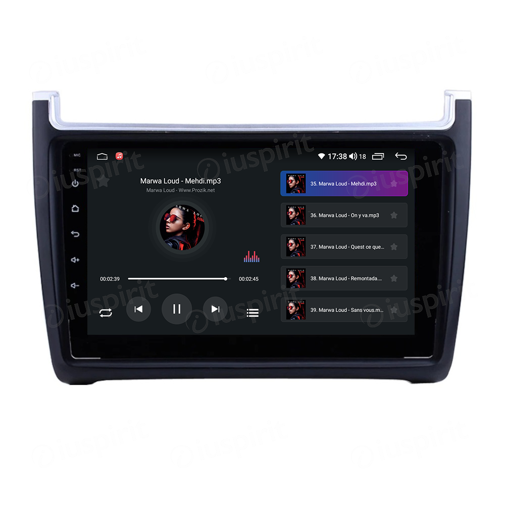 ANDROID autoradio navigatore per VW Polo 2009-2017 CarPlay Android Auto GPS USB WI-FI Bluetooth 4G LTE - immagine 5